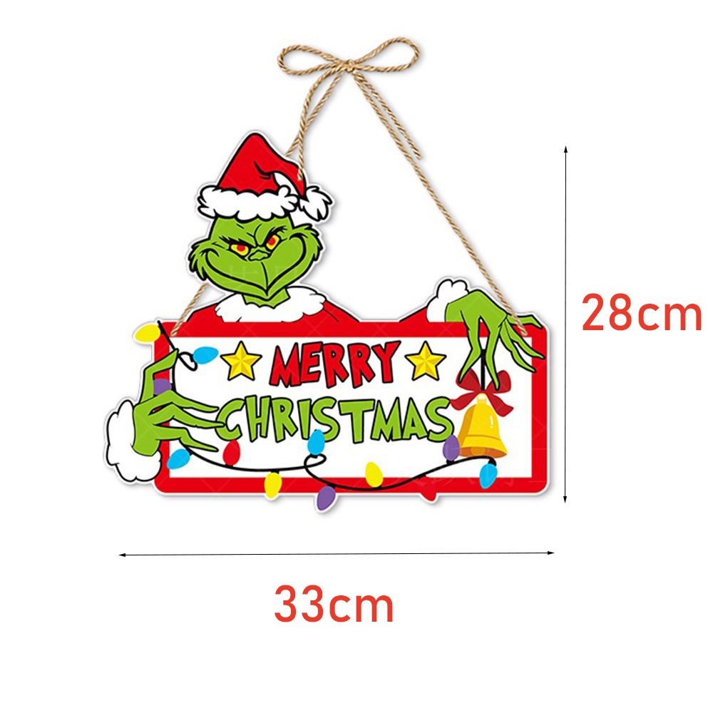 【聖誕節】大型 Grinch Tree Topper Decor Whoville 聖誕樹裝飾 Grinchmas De | 蝦皮購物