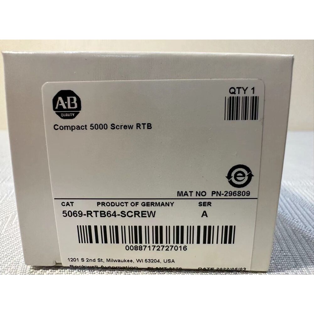 【全新】5069-RTB64-Screw 全新 Allen Bradley SER A Compact 5000 螺絲 | 蝦皮購物