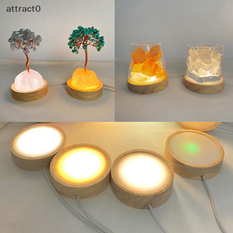 Attact LED燈座小夜燈座展示裝飾燈座LED燈Rotag展示架USB TW | 蝦皮購物