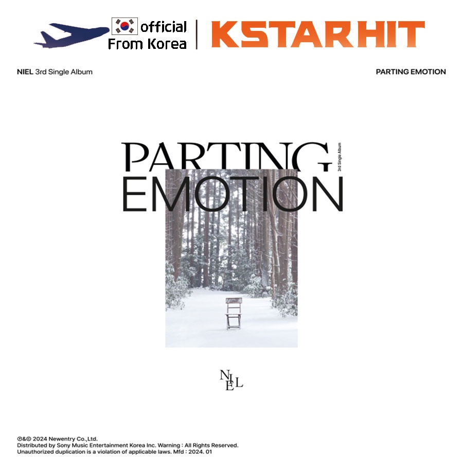 NIEL (TEEN TOP) - 3rd single album [PARTING EMOTION] (1CD)