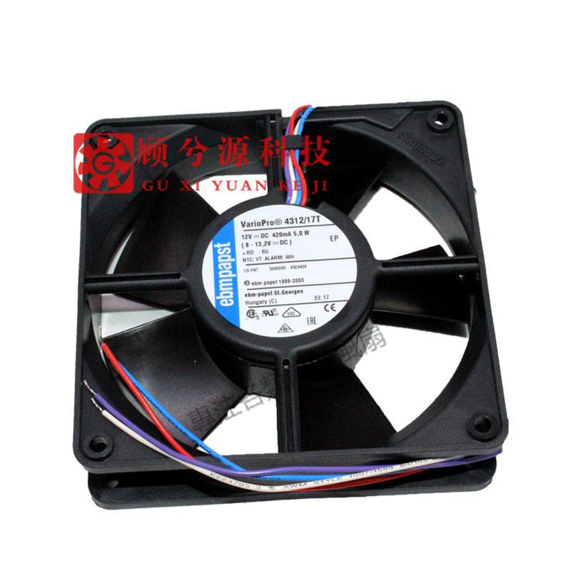 New original German ebmpapst fan 4314U 12032 24V 5.7W IP68 waterproof