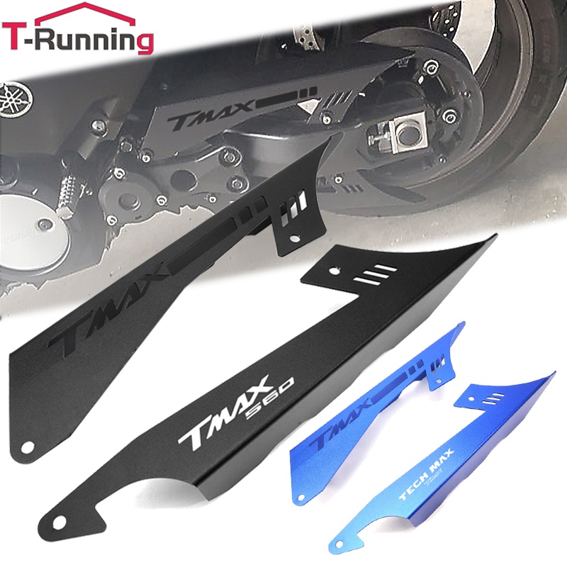 Marchepieds Moto Pour Yamaha TMAX 560 (2019-2021) - Avant/Arrière En Alliage Aluminium, Antidérapant, Couleur Titane