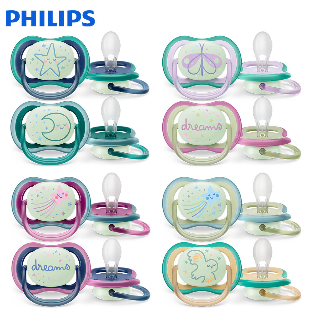 Philips Avent SCF376 Ultra Air Nighttime Soother Pacifiers | 蝦皮購物