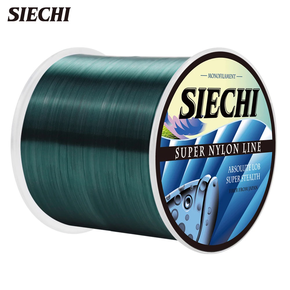 Siechi 500M 單絲尼龍釣魚線超強耐磨4.4lb-28.6lb 日本