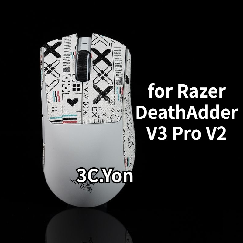 Razer DeathAdder V3 Pro 鼠標皮膚防滑無線遊戲鼠標DeathAdder V2 側握