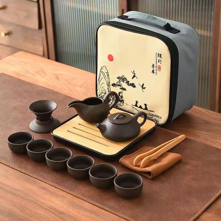 Compatto set da tè da viaggio - Compact travel tea set - 紧凑型旅行茶具