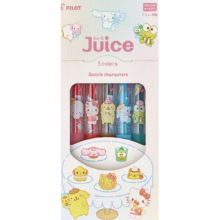 PILOT Juice果汁筆/ 0.5/ sanrio/ 5色入/ A eslite誠品