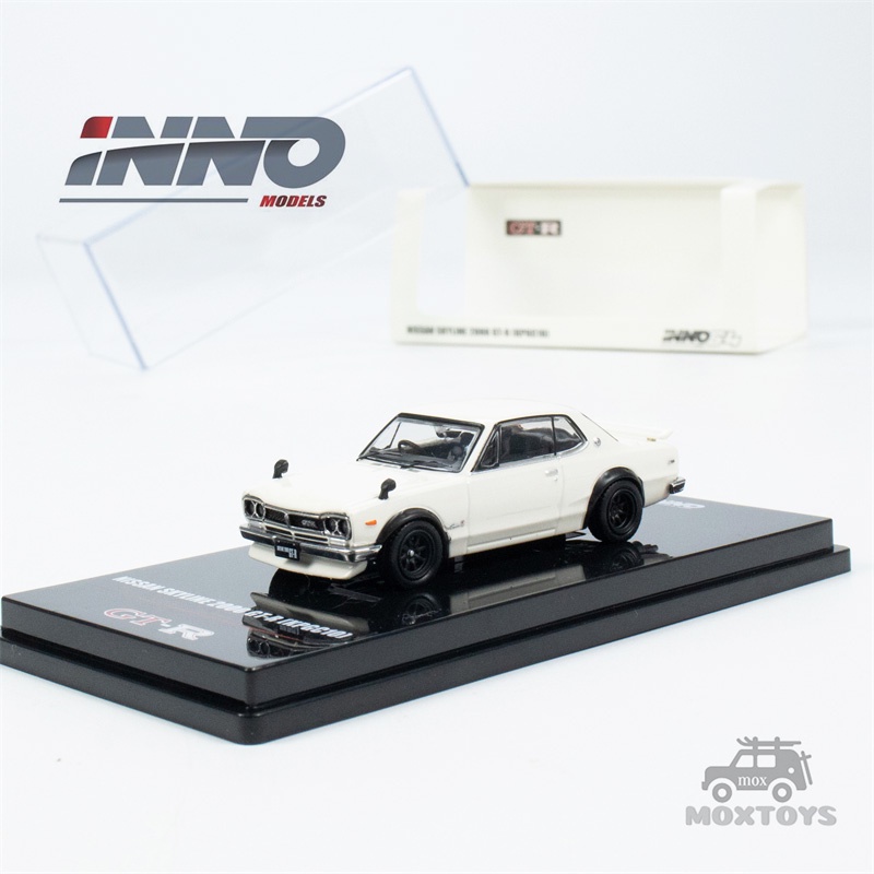 Inno 1:64 NISSAN SKYLINE 2000 GT-R (KPGC10) 白色壓鑄模型車| 蝦皮購物