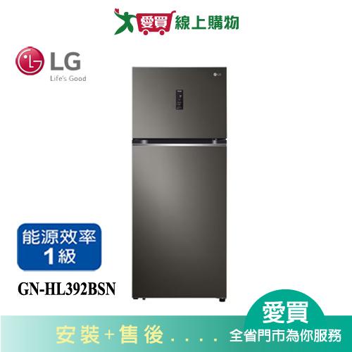 Lg樂金395l Wifi智慧變頻雙門冰箱gn Hl392bsn 含配送 安裝【愛買】 蝦皮購物