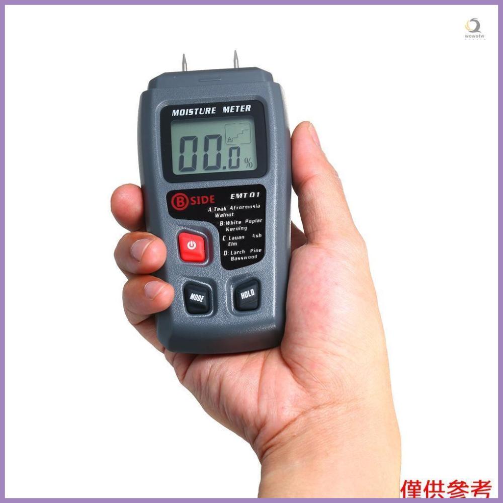 Pin Type Hygrometer Wood Moisture Test Moisture Meter with L 蝦皮購物