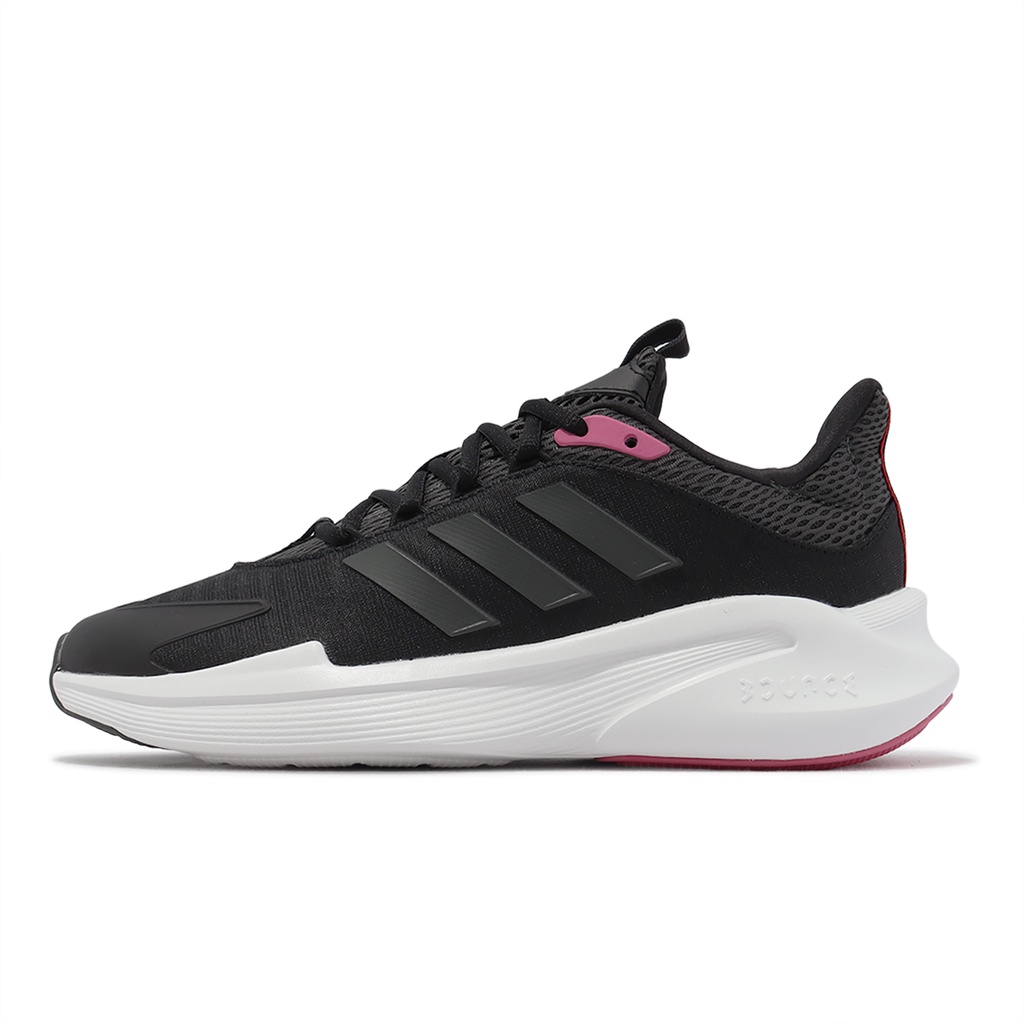 adidas 慢跑鞋 Alphaedge + 黑 白 桃紅 女鞋 愛迪達 Bounce 運動鞋 【ACS】 IF7287 | 蝦皮購物