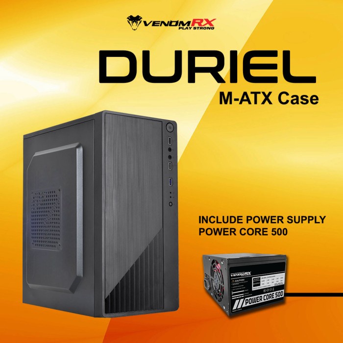 Venomrx PC 機箱 Duriel M-ATX | 蝦皮購物