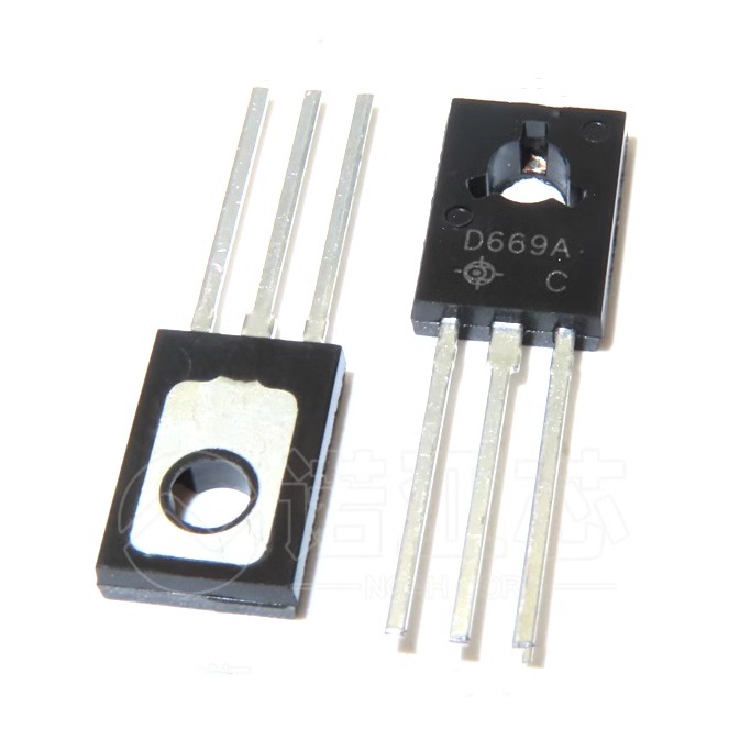 D669A Datasheet - Vcbo=180V, NPN Transistor - Hitachi