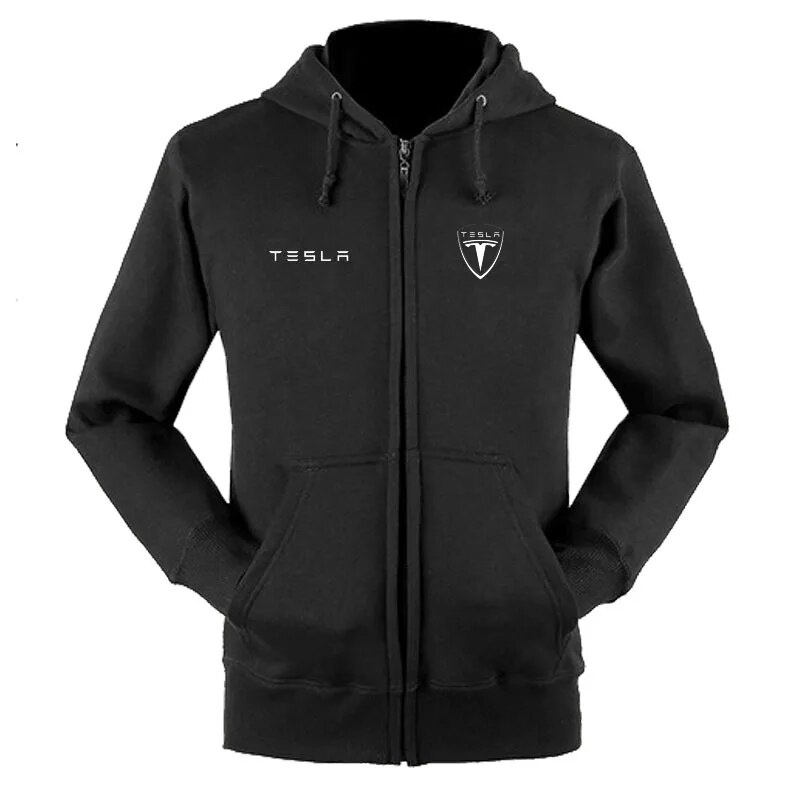 Tesla zip clearance up hoodie