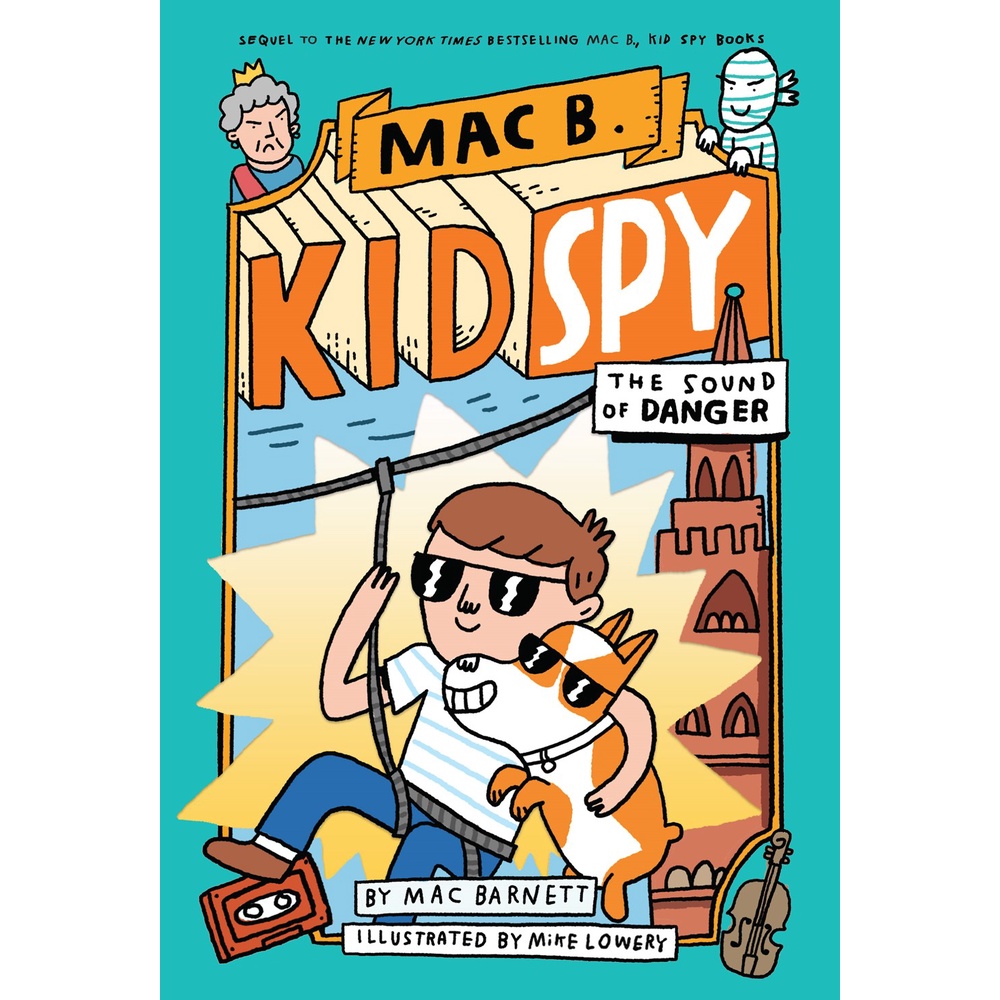 Mac B, Kid Spy #5: The Sound Of Danger (精裝本)(美國版)/Mac Barnett【禮筑外文書店 ...