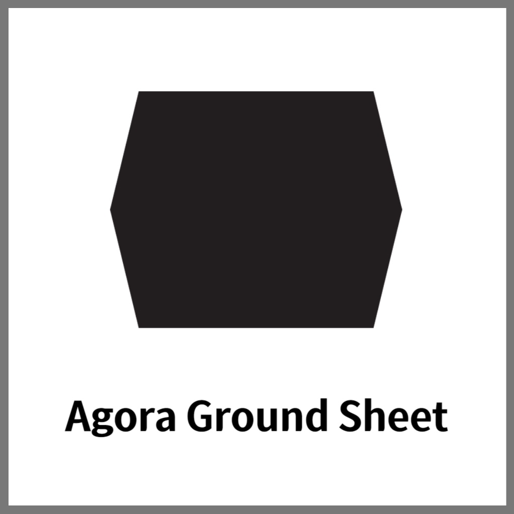 ★MINIMALWORKS★AGORA GROUND SHEET ▷twinovamall◁[MinimalWorks] Agora Shelter Ground Sheet TPU