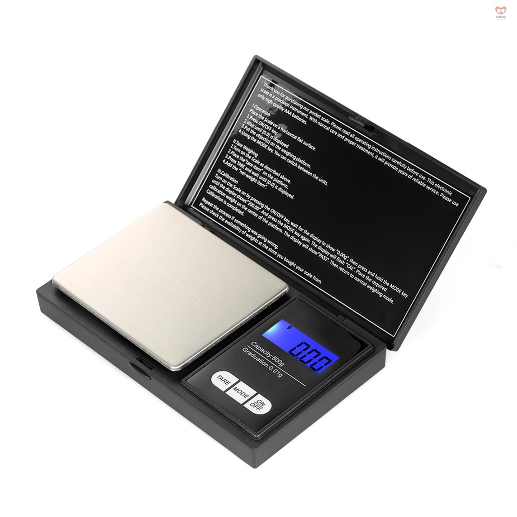 SUPREME WEIGHT Digital Pocket Scale 100g by 0.01g, Black(SW13)