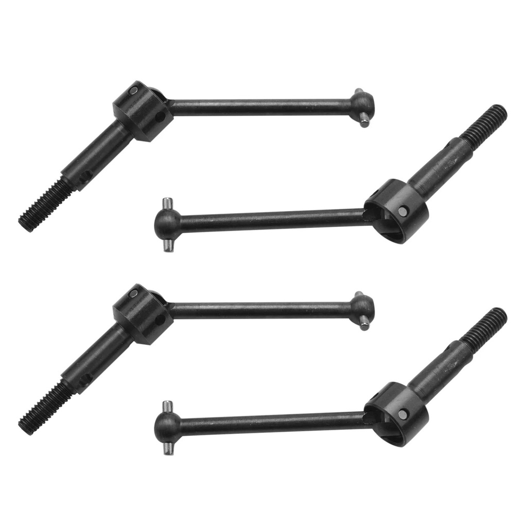Arbres De Transmission CVD Pour RC Tamiya TT-01/TT-02 - Acier 1144, Couleur Rouge/noir