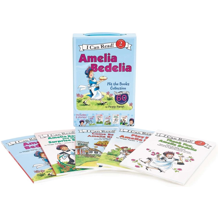 Amelia Bedelia I Can Read Box Set #1: Amelia Bedelia Hit the Books ...