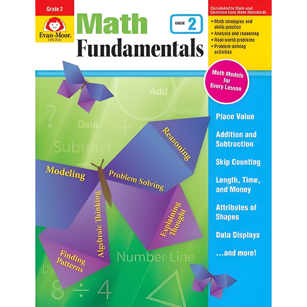 Math Fundamentals, Grade 2/Evan-Moor Educational Publishers【禮筑外文書店】 | 蝦皮購物