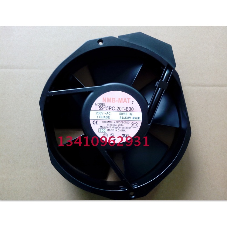 VENTILATEUR DE REFROIDISSEMENT 1 pièce NMB-MAT 5915PC-20T-B30 AC 200V