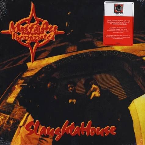 Masta Ace Incorporated - Slaughtahouse 2LP | 蝦皮購物