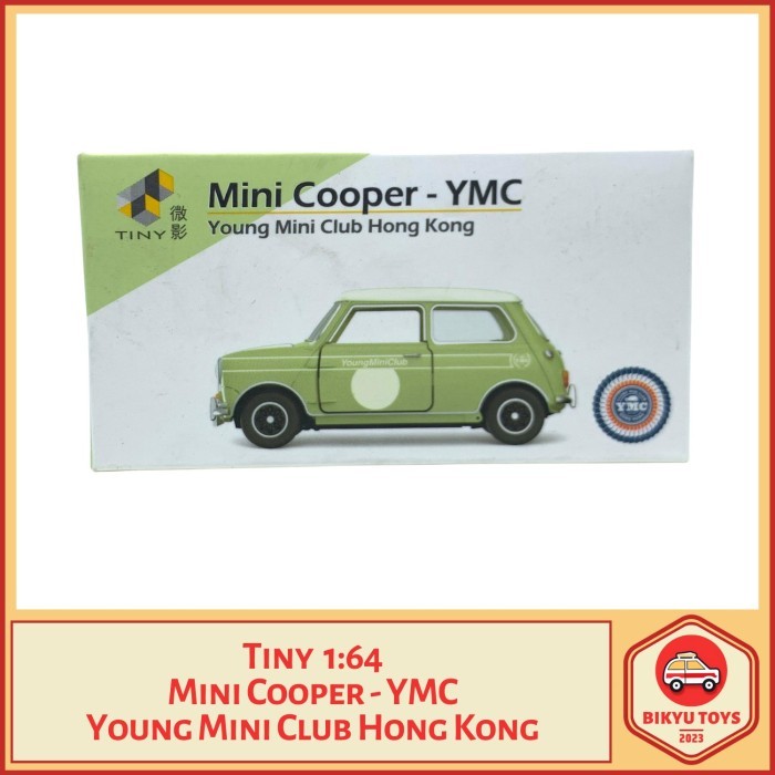 Tiny 1:64 Mini Cooper YMC Young Mini Club 香港小 | 蝦皮購物