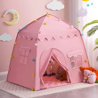 🔥川野公社🔥兒童小帳篷室內女孩房子家用小型城堡戶外摺疊寶寶分床睡覺公主屋