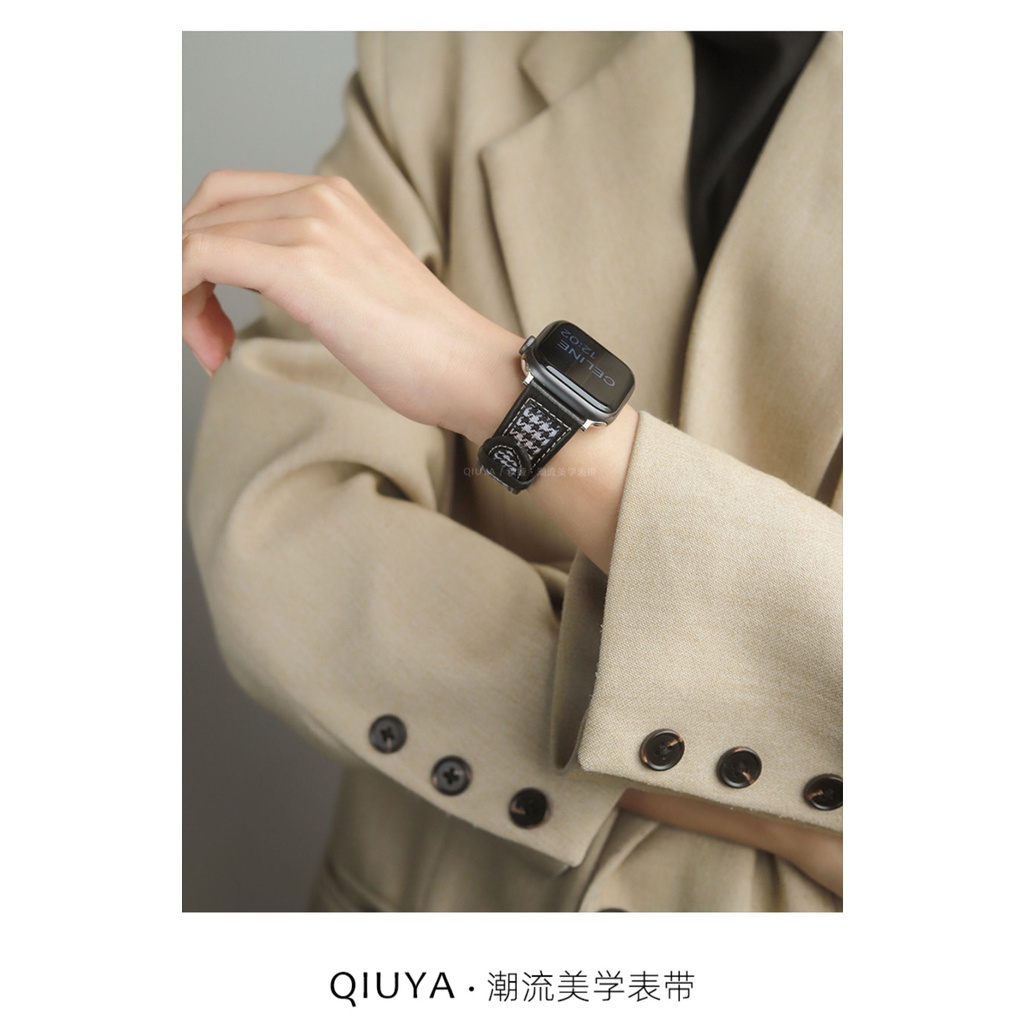 黑白字畫 Redmi Watch 5 4 3 Active 2 Lite 真皮拼帆布休閒男女款 小米手錶超值版 錶帶 | 蝦皮購物