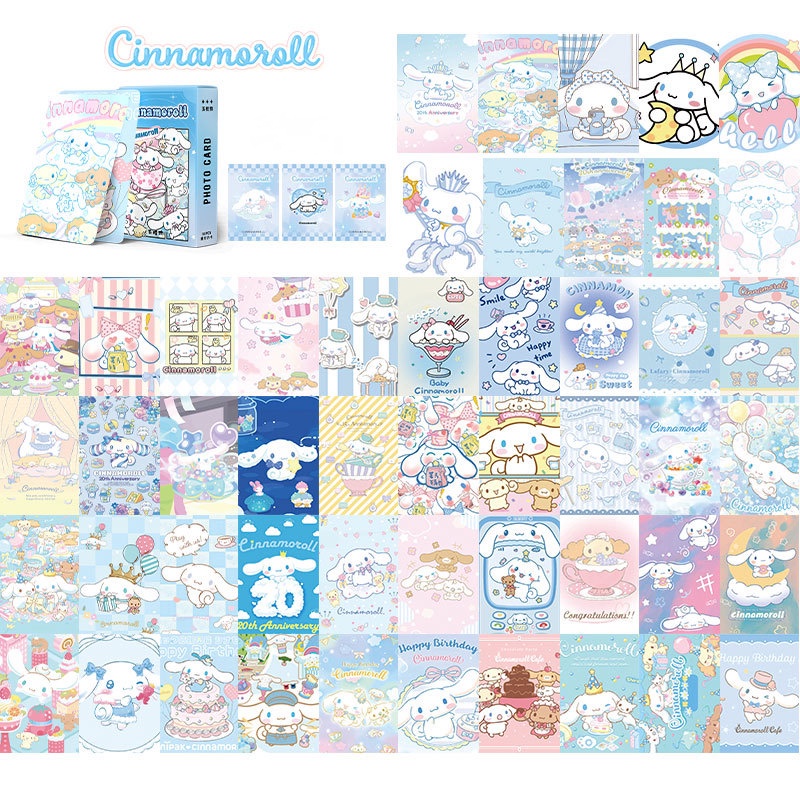 三麗鷗 50 張/盒 Sanrio Lomo 激光照片卡 Hello Kitty Kuromi Cinnamoroll | 蝦皮購物