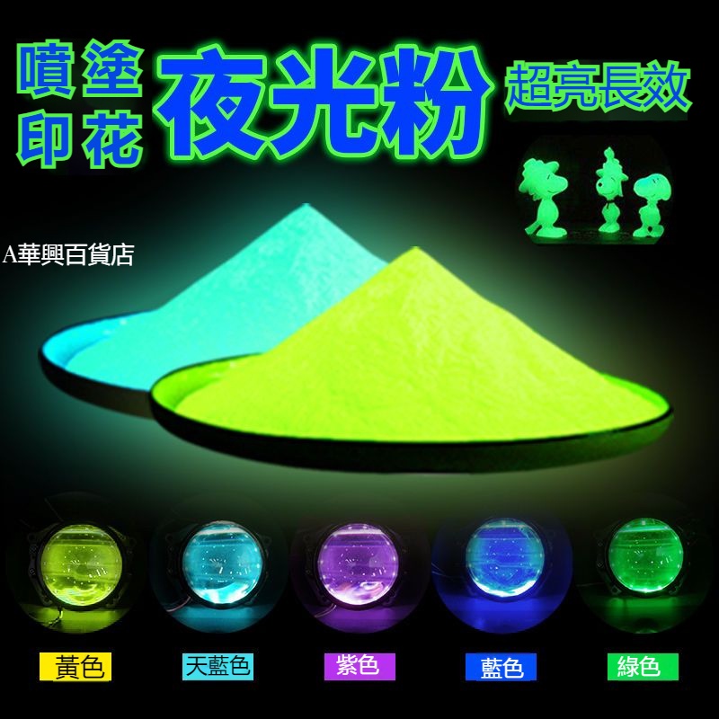 ##臺灣爆款## 注塑絲印熒光粉超亮夜光粉超亮長效高溫發光夜光粉玻璃陶瓷樹脂防 | 蝦皮購物