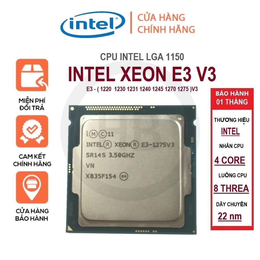 Cpu至強e3 1225v3/e3 1245v3/e3 1220v3/e3 1271v3臥式i7 4790插座1150/ | 蝦皮購物