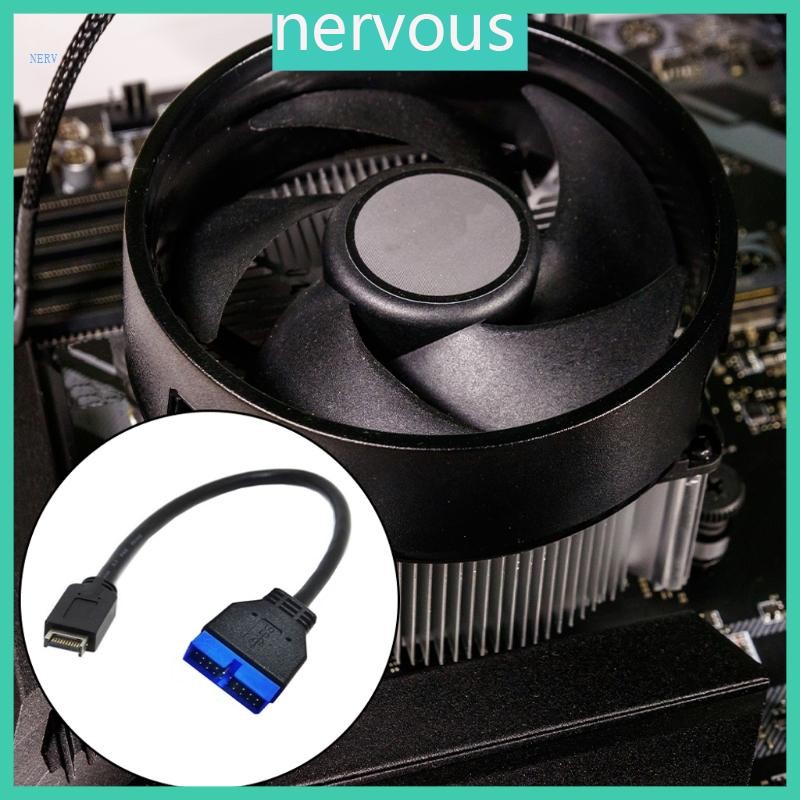 Nerv USB3 0 20Pin 轉 USB3 1 TypeE 前面板接頭 USB3 1 轉 USB3 0 主板延長線 | 蝦皮購物