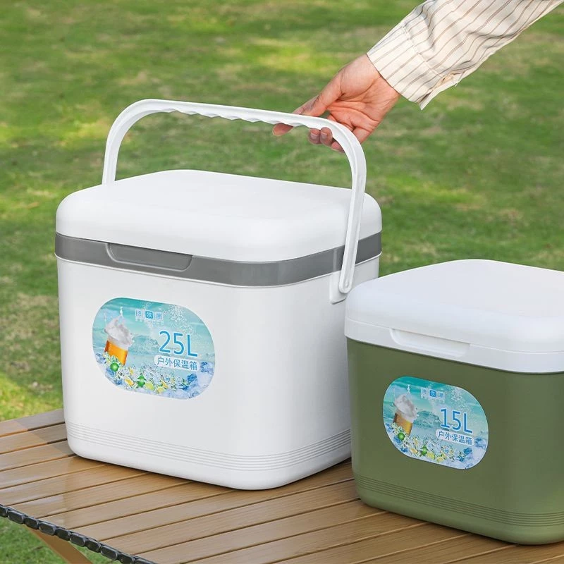 YD    加厚保溫箱  商用擺攤車載戶外保鮮 釣魚保冷手提野營冷藏箱  家用冰桶