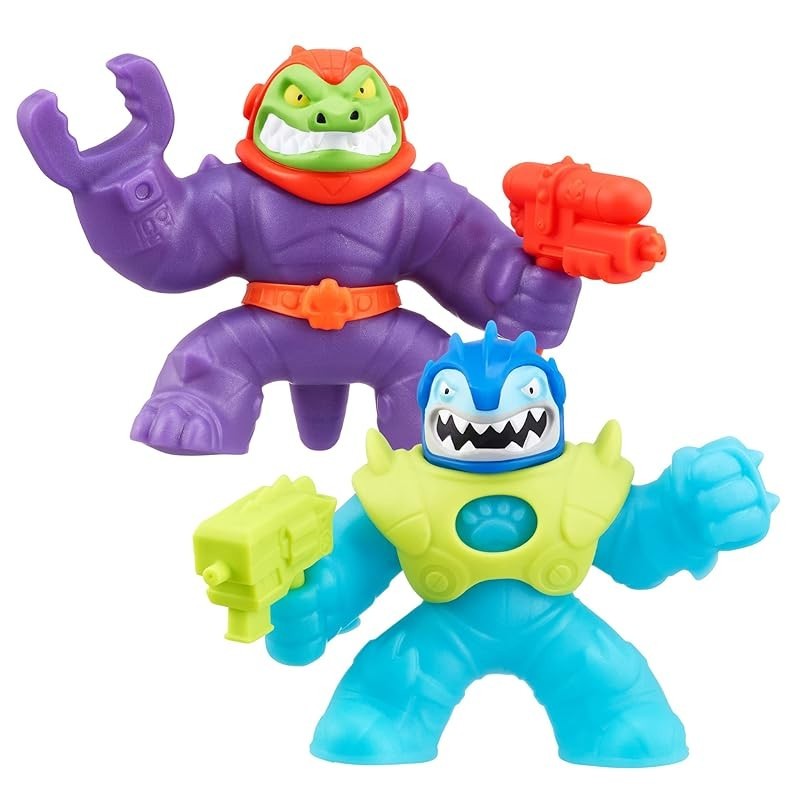 Heroes Of Goo Jit Zu Galaxy Blast S6 Air Vac Blazagon - Figura Action Gomosa Che Si Allunga, Gioco Creativo Per Bambini