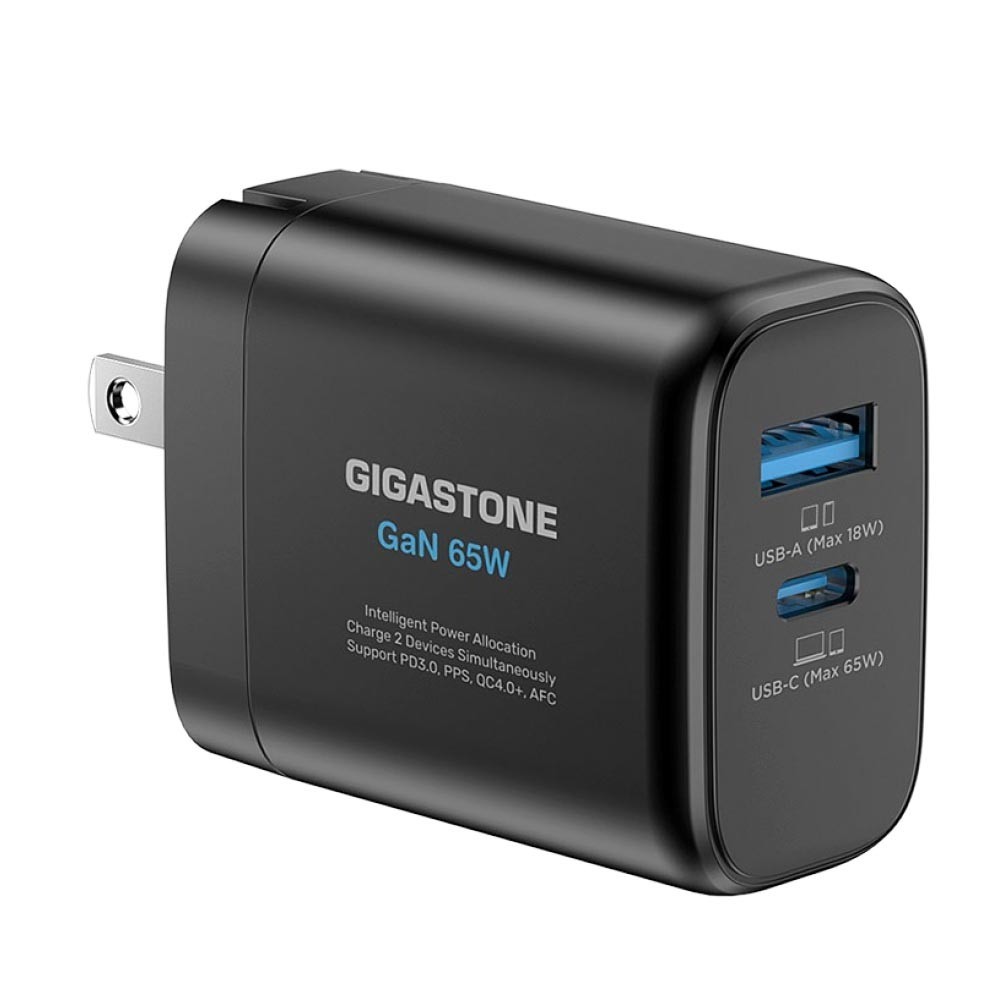 GIGASTONE 立達】PD-7655B GaN 65W氮化鎵Type-C 快速充電器| 蝦皮購物