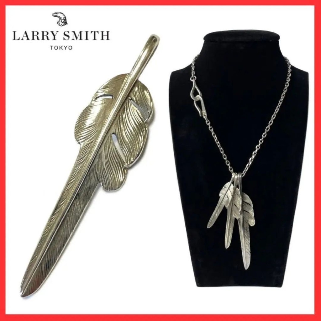 Larry Smith 墜飾KAZEKIRI FEATHER 銀色mercari 日本直送二手| 蝦皮購物