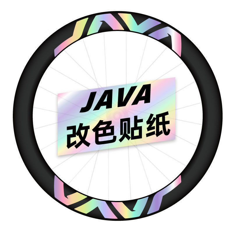 YD JAVA公路車輪組魚雷 3魚雷6top輪圈防水自行車 定制個性改色貼紙 | 蝦皮購物