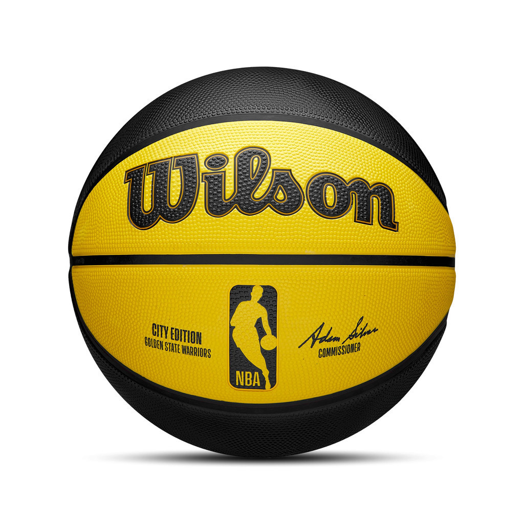 Wilson NBA Team City Edition 金州勇士 橡膠 室外 耐磨 籃球 7號球【ACS】 | 蝦皮購物