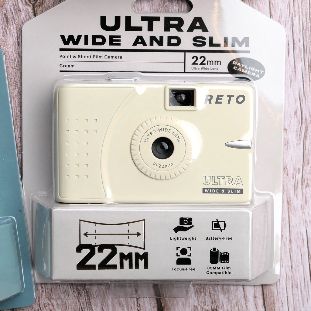 RETOCOLOR | Ultra Wide & Slim 22mm 超廣角底片相機 | 蝦皮購物