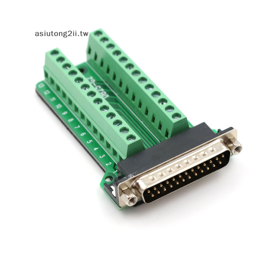 Futheda D-sub DB25-M2 - Connettore femmina per scheda di interruzione a