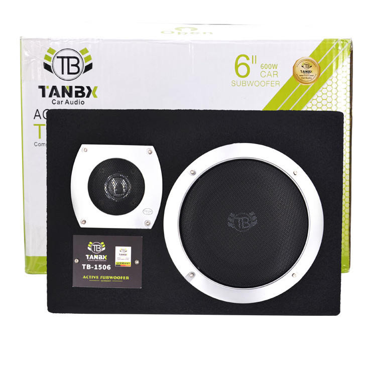 TANBX 6吋方形大功率超薄汽車低音炮車用音響改裝TB-1506 | 蝦皮購物