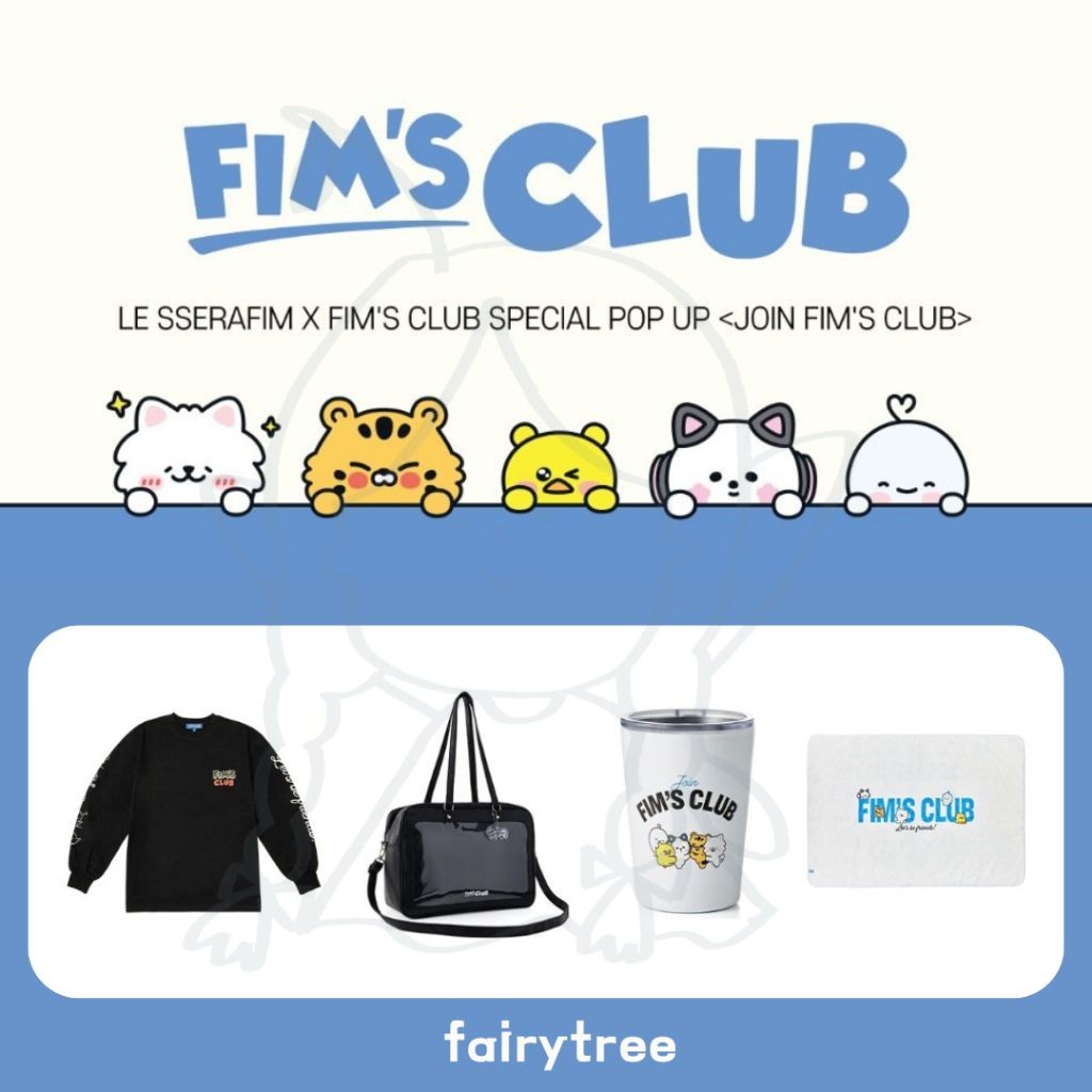 仙女樹🌟 LE SSERAFIM X FIM'S CLUB ' JOIN FIM'S CLUB ' 官方周邊 賣場二 | 蝦皮購物