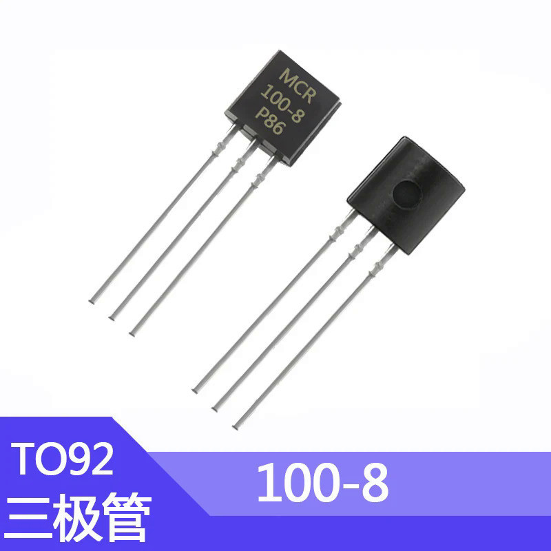 Tiristore MCR100-8 Taiwan Semiconductor 600V 0,8A TO92 - 2 Pezzi Nuovi - Foto 2