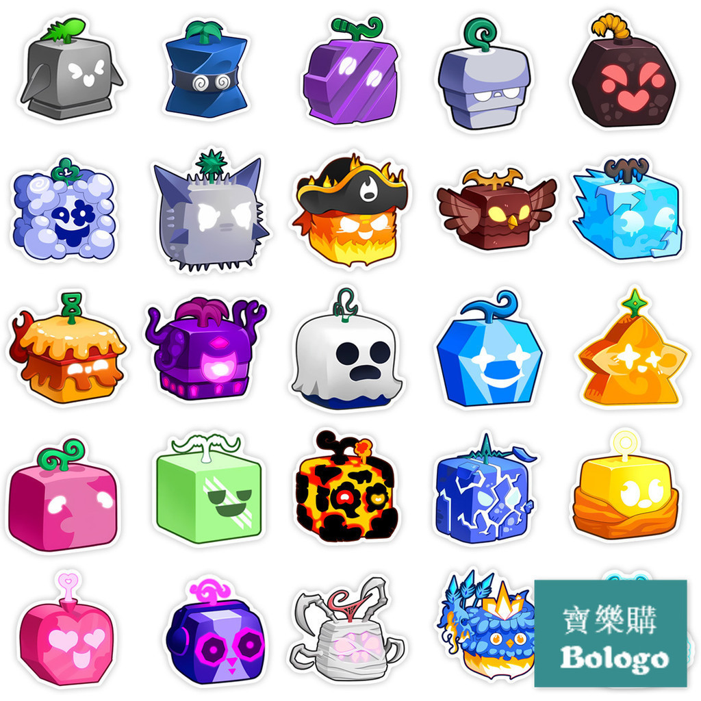 60 roblox blox fruits pvc 