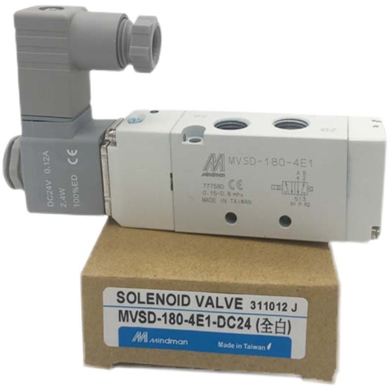全新Mindman臺灣金器電磁閥MVSD-180-4E1 DC24 4E1-W 4E2C 4E2R | 蝦皮購物