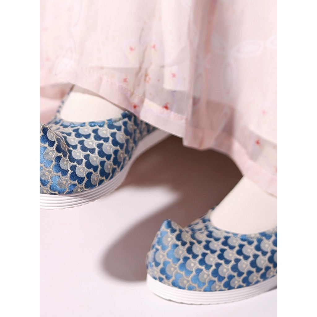 江南朱記【將離】系列 原創雲頭鞋小枕頭古風內增高漢服鞋子弓鞋 | 蝦皮購物