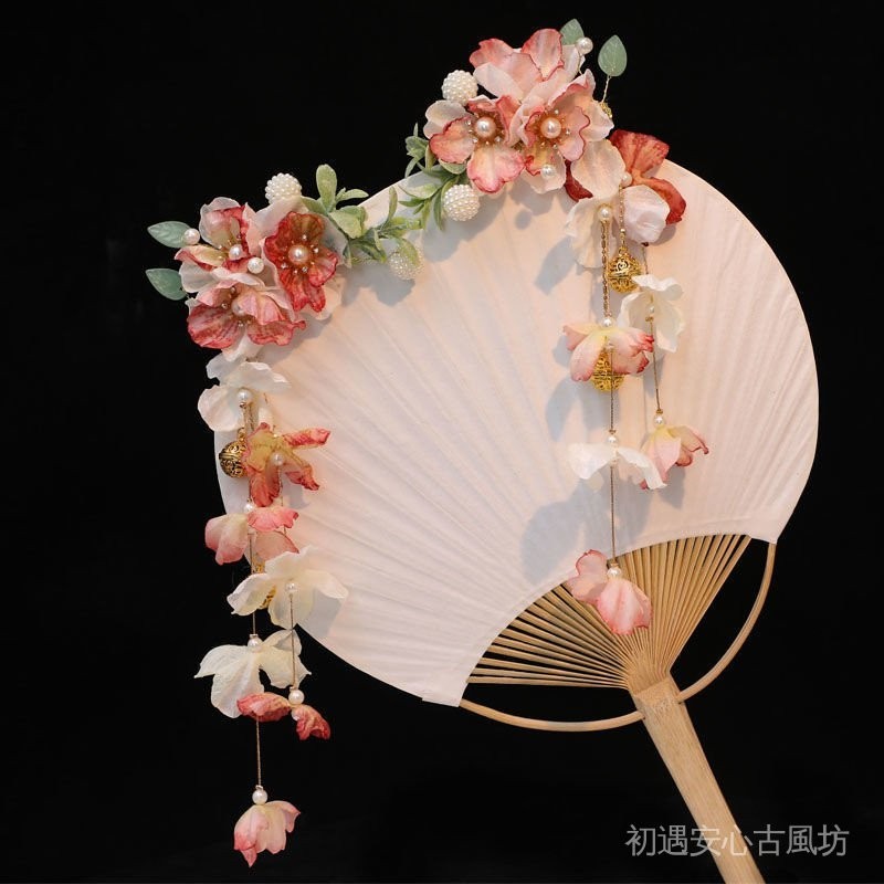 【噹天出貨】現貨 絹花頭飾漢服仿真花髮夾 超僊懶人配飾頭花僊 女古裝邊夾古風 | 蝦皮購物