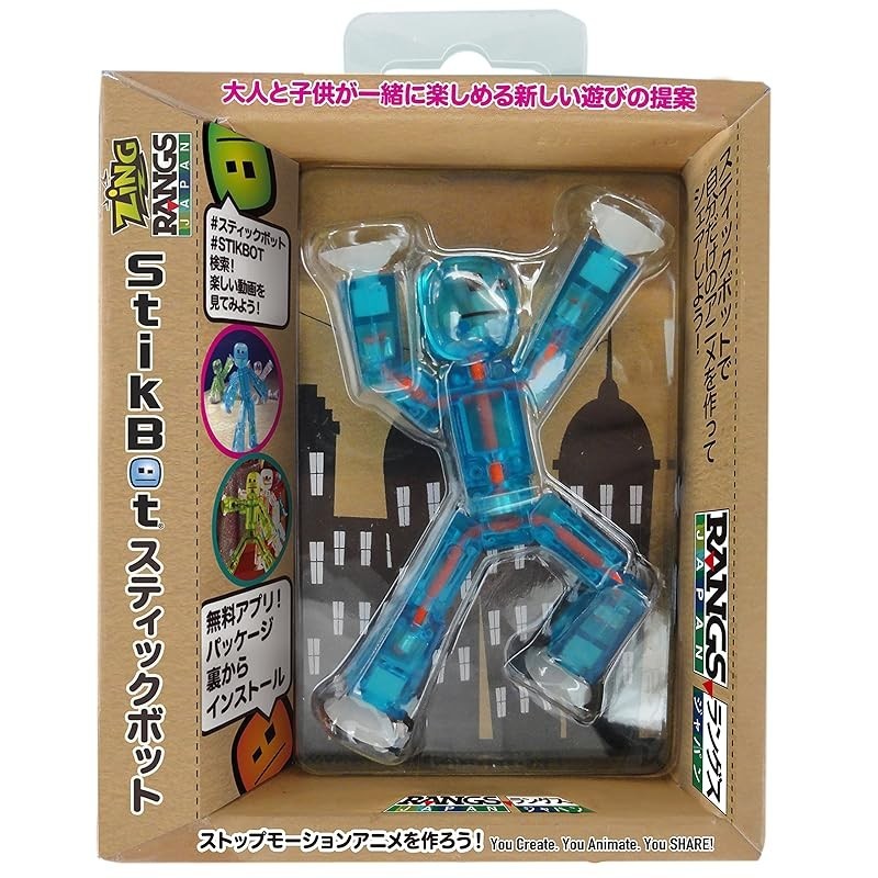RANGS Japan (RANGS) Stickbot Single Pack S1 Blue | 蝦皮購物