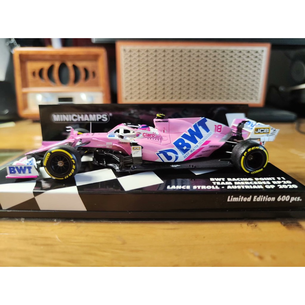【現貨】F1賽車模型1：43迷你切BWT梅賽德斯RP20斯特羅爾 奧地利站 限量600臺#賓士 #PIRELLI/倍耐力 | 蝦皮購物